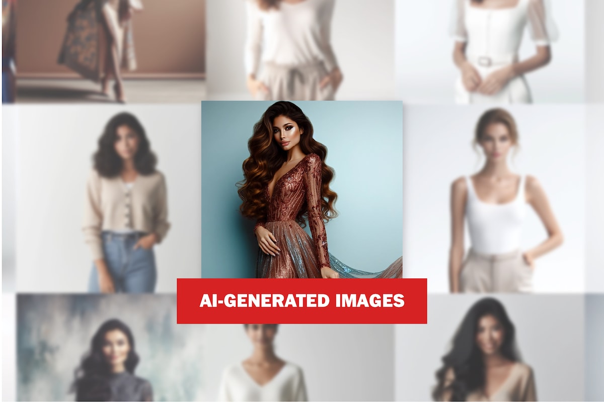 What AI thinks an exquisite lady seems to be like: Largely white and skinny